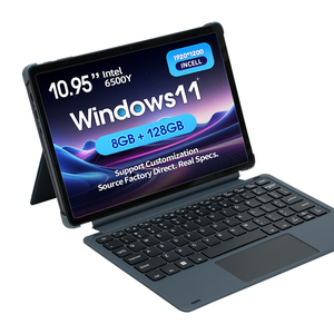 แท็บเล็ตพีซีแบบปรับแต่งได้สำหรับ<span class=keywords><strong>ก</strong></span>ารศึ<span class=keywords><strong>ก</strong></span>ษา OEM ขนาด 10.95 นิ้ว ความละเอียด 1920*1200 แท็บเล็ตพีซี 2 in 1 พร้อมคีย์บอร์ดสำหรับนั<span class=keywords><strong>ก</strong></span>เรียน - Product Image 1