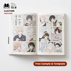 Servicio de Impresión de Manga Personalizado, Impresión de Cómics en Blanco y Negro, Encuadernación Rústica, Bajo MOQ - Product Image 2