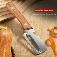 Groentepeler groothandel 3-in-1 roestvrij staal multifunctionele groentepeler met flesopener