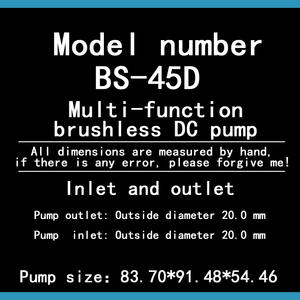 Pretydc水中ウォーターポンプミニチュアDC24V12Vブースターブースター給湯器ブースターポンプ - Product Image 5