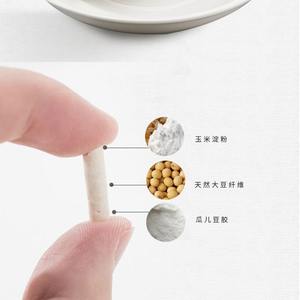 Litière pour <span class=keywords><strong>chat</strong></span> au tofu, saveur thé vert originale, désodorisant, faible teneur en poussière, granulés larges, fournitures pour chats, livraison gratuite - Product Image 5