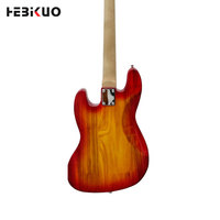Guitare Basse Électrique 4 Cordes Professionnelle KB-02, Vente en Gros Usine OEM, Instruments de Musique à Cordes