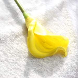 زهرة زيبق كاللا أسترالية اصطناعية ذات ساق فردية من البولي يوريثان للبيع بالجملة في 2024 بلمسة حقيقية - Product Image 6