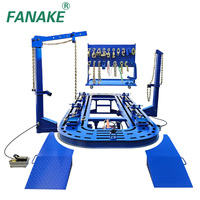 Fanake Banc de redressage de carrosserie automobile certifié CE 110V/220V/380V en acier inoxydable et acier au manganèse
