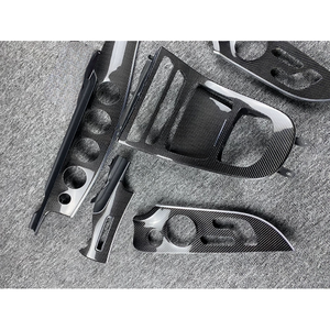 Para el interior de fibra de carbono del Mercedes Benz Clase E E200 E260 E300 E320 E350 E400 E43 E63 E53 W213, reemplazo del interior del coche de fibra de carbono - Product Image 2
