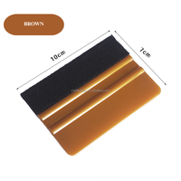 Raclette en feutre plastique résistante aux hautes températures, outil anti-rayures pour l'installation de film PPF et de film teinté pour voitures de luxe