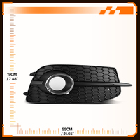Grille de protection de phare antibrouillard avant de voiture de haute qualité avec garantie, finition brillante en nid d'abeille pour Audi Q3 Sline 2012 2013 2014