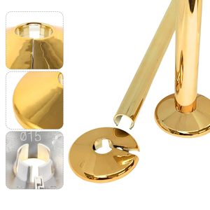 Cubierta de tubo de <span class=keywords><strong>radiador</strong></span> dorada de 15*200mm, cubierta de tubo de <span class=keywords><strong>radiador</strong></span>, cubierta de tubo de 15mm, cubiertas de tubo de <span class=keywords><strong>radiador</strong></span> de toallero dorado - Product Image 6