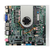 Carte mère industrielle embarquée Processeur Intel de 8e génération Core I3 I5 I7 Prise en charge de la double LAN DDR4 32G M.2 SIM