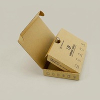 Boîte d'emballage pour téléphone portable, film trempé, boîte rigide, emballage en papier kraft, boîte express, boîte à batterie avec couvercle intérieur