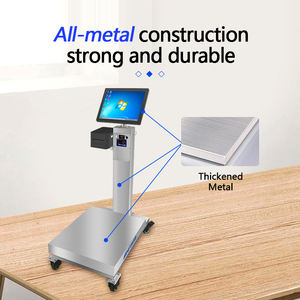 SOHE Carbon Steel Material Rotierend Intelligent 15 Zoll Windows Display Touchscreen Industrie plattform Waage 40*50cm 200kg - Product Image 5