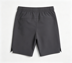 Custom <strong>Men's</strong> Athletic <strong>Shorts</strong> Elastic Waist Quick Dry Moisture Wicking High Stretch Lightweight Breathable Side Slit Seam Panel - Product Image 4