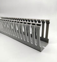 FRABO FRB.PXC Goulotte électrique ignifuge à fentes en PVC avec couvercle Prix usine Chine -40°C à 70°C