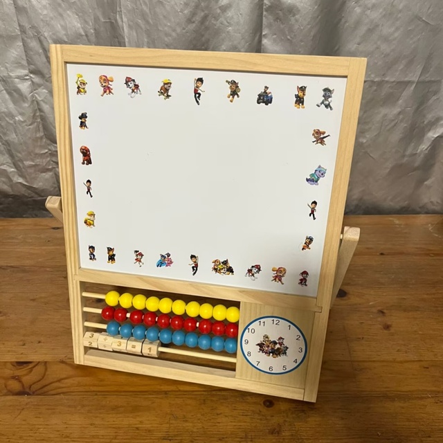 Wooden Drawing Board for Kids Learning Writing Set Writing Drawing Board Wooden Children's Puzzle Drawing Board Toys