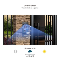 Système d'interphone vidéo IP intelligent Tuya pour immeuble multi-appartements, reconnaissance faciale 10 pouces, écran tactile 7 pouces, interphone vidéo