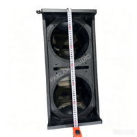 Enceinte Line Array active portable POWER AUDIO VR-210 double 10 pouces 1400W de puissance de crête pour performances en extérieur