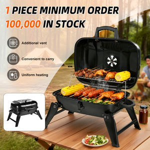 Hochwertiger <span class=keywords><strong>Mini</strong></span>-Holzkohlegrill, Tragbarer Faltbarer BBQ-<span class=keywords><strong>Grill</strong></span> für den Außenbereich - Product Image 2