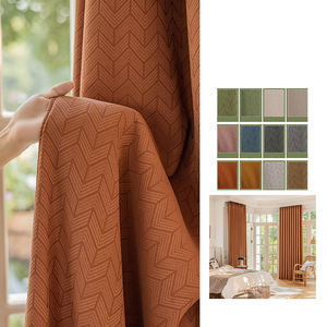 Домашнее текстильное высококачественное жаккардовое затемненное полотно для штор - Product Image 1