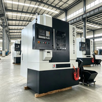 SDCNC DUZ-45 CNC Invertierte Vertikale Bohrmaschine mit Automatischer Spanstoffentfernung, Präzisions-Seitenbohrung, 45mm Bohren und Gewindeschneiden, 15kW