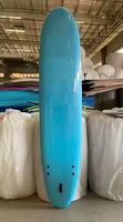 Planche de surf souple unisexe avec logo personnalisable, marque OEM, ailerons en mousse EVA EPS inclus pour les eaux océaniques