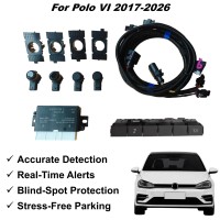 Kit de mise à niveau et de rétrofit pour capteurs de stationnement PDC OPS 8K avant et arrière pour Polo VI 2017-2026 – En stock