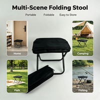Chaise pliante de camping moderne, compacte, portable, légère et robuste pour une utilisation en extérieur, plage, pique-nique, parc - Sac de transport inclus