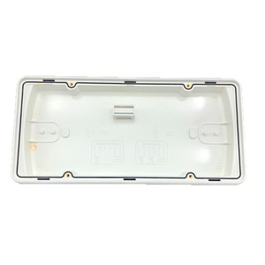 SE lampada di emergenza a parete da casa e da esterno 1H autonomia con 400 Lumen IP65 realizzata in plastica 230V sorgente luminosa SMD - Product Image 4