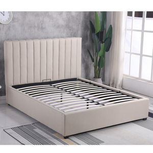Modern Luxury Designer Queen and King Size Upholstered <b>Bed</b> with Storage Soft <b>Bed</b> for Bedroom Furniture - Product Image 1