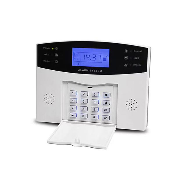 China Manufacturer Cheap Tuya WiFi 2G  Wireless & 7 Wired Zone GSM Smart Home Alarm System