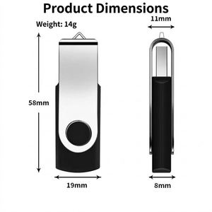 แฟลชไดรฟ์ USB 3.0 แบบหมุนได้ ความเร็วสูง ขายส่ง หลายสี หลายความจุ รับทำโลโก้ ของขวัญส่งเสริมการขาย สำหรับโรงเรียน - Product Image 2