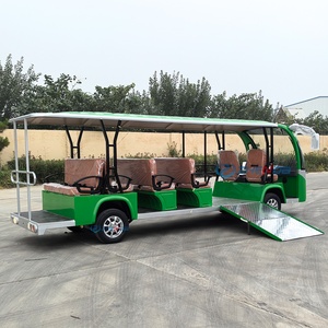 รถบัสไฟฟ้าขนาดเล็กสำหรับนักท่องเที่ยว 8-14 ที่นั่ง รุ่นใหม่ยอดนิยม ใช้พลังงานแบตเตอรี่ เหมาะสำหรับการเดินทางในเมืองและท่องเที่ยว - Product Image 3