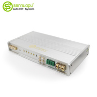 Dsp ses işlemcisi D sınıfı monoblok amplifikatör Stereo otomotiv güç amplifikatörü evrensel Mono amplifikatör araç ses kore 85db
