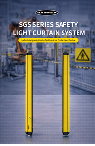 Barriere fotoelettriche di sicurezza <span class=keywords><strong>serie</strong></span> SGS, fascio ad alta risoluzione per una protezione affidabile di personale e macchinari - Product Image 4