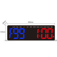 YIZHI gran número pantalla LED Digital cuenta regresiva reloj intervalo Fitness entrenamiento temporizador para interior gimnasio en casa con Control remoto