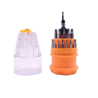 Kit de tournevis plat à croix hexagonale Trox de précision cinq étoiles avec poignée en plastique 1 jeu d'outils clés pour la réparation d'ordinateurs et de téléphones