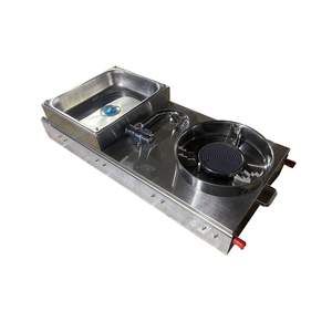 Cuisinière à <span class=keywords><strong>gaz</strong></span> coulissante d'extérieur en acier inoxydable avec évier <span class=keywords><strong>pour</strong></span> <span class=keywords><strong>camping</strong></span>-<span class=keywords><strong>car</strong></span>, caravane <span class=keywords><strong>et</strong></span> remorque - Product Image 3