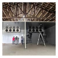 Almacén logístico Paseo comercial en congelador Sala fría Unidad de refrigeración con sistema de almacenamiento en frío