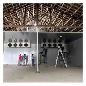 Armazém Logístico Caminhada Comercial no Freezer Cool Room Whit Refrigeration Unit Cold Storage System - Product Image 6