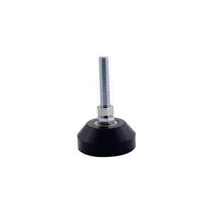 KC Rubber Adjustable Foot With Zinc Plated Steel Thread And Shock Absorbing Design For Medical Equipment - Product Image 4