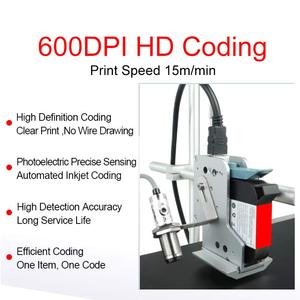 Máquina de Codificación Automática en Línea de 12.7mm, Fecha, Número de Lote, Cartón, Codificación de Tapas, Alta Velocidad, Paginación Integrada - Product Image 5