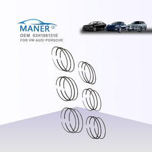 ชุดแหวนลูกสูบอะไหล่เครื่องยนต์ MANER 03H198151E สำหรับรถยนต์ vw passat CC Phaeton 3.0L VR6 3.0FSI CNGA ปี 2011-2015 - Product Image 4