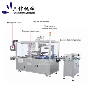 High-Speed Intelligent Automatic <strong>Wrapping</strong> <strong>Machine</strong> for Food Daily Necessities Cosmetics-Easy Operation Electric for <strong>Paper</strong> Glass - Product Image 2
