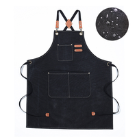 Tablier de cuisine durable, imperméable, résistant au feu et à l'huile, écologique, avec sangle de taille réglable pour la cuisson, la pâtisserie et le nettoyage