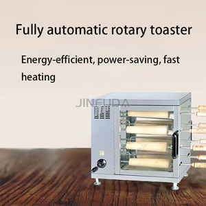 Forno Rotante in Acciaio Inossidabile per Pane, Macchina per Gelato e Torte, Forno a Camino per Panini per Negozi di Bevande - Product Image 2