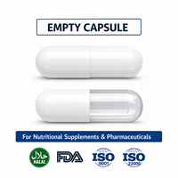 Échantillons Gratuits Taille 00 0 1 2 3 4 Prix de Gros Capsules Vides Rigides