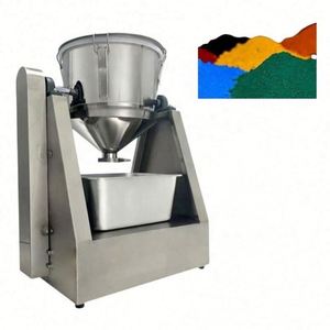 Small Sized Stainless Steel Electric Heated Rotating Cone Shaped <b>Mixer</b> Handles Food Dry Powder and Spice Mixing Tasks - Product Image 4