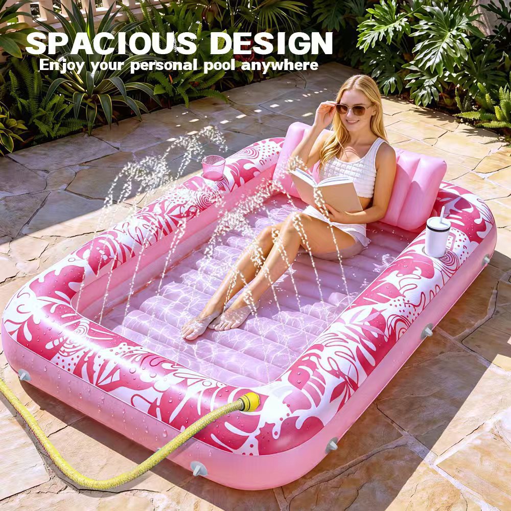Pink Sunshine Pool (Spraying Water Version)