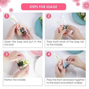 <span class=keywords><strong>Sac</strong></span> d'emballage <span class=keywords><strong>de</strong></span> <span class=keywords><strong>film</strong></span> plastique personnalisé à la mode anti-buée facile à déchirer Rectangle Onigiri boule <span class=keywords><strong>de</strong></span> riz Bento Sushi <span class=keywords><strong>sac</strong></span> d'emballage <span class=keywords><strong>de</strong></span> sushi avec autocollant - Product Image 5