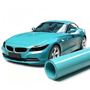 Film de protection de peinture coloré en TPU cristal <span class=keywords><strong>bleu</strong></span> <span class=keywords><strong>ciel</strong></span> PPF, film de changement de couleur pour voiture, vente en gros d'usine - Product Image 1