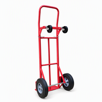 Chariot à main pliable 2-en-1 à quatre roues en acier pour garage de mécanicien, usage domestique et entrepôt – Chariot à outils robuste et chariot de manutention